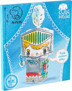 KOLOROWANKA MINI CUBEHEAD - RYCERZ