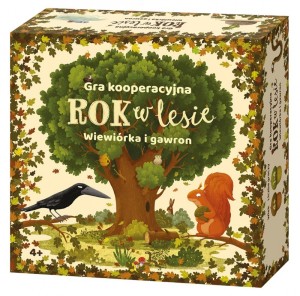 ROK W LESIE . WIEWIÓRKA I GAWRON ZABAWKA