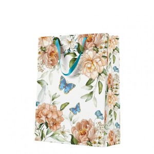 TORBA BLUE BUTTERFLY BIG 30x41x12cm.