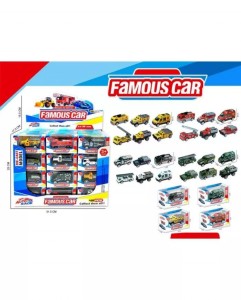 AUTKO METAL FAMOUS CAR 1966