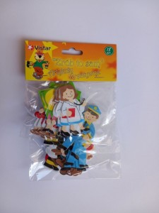 ART. KREATYWNY NAKLEJKI Z PIANKI NAUCZYCIELKA