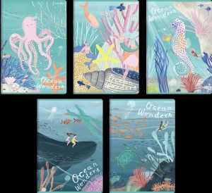 ZESZYT TOP OCEAN A5 32K.LINIA PODW.KOLOR./10/