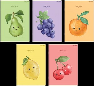ZESZYT TOP HAPPY FRUITS A5 32K.KRATKA /10/