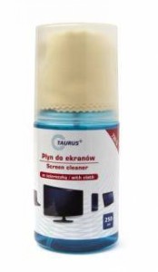 PŁYN DO EKRANÓW TFT/LED/LCD 250ML.+ŚCIERECZKA