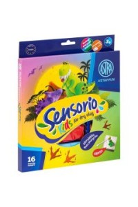 LEKKA MASA PLASTYCZNA DINOZAURY SENSORIO KIDS 16K.
