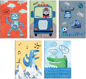 ZESZYT TOP BOY A5 16k.LINIA PODW KOL.20szt