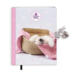 PAMIĘTNIK Z ZAKŁ.I KŁÓDKĄ THE SWEET PETS PIES