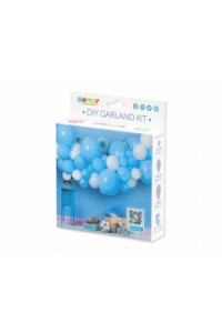 GIRLANDA BALONOWA DIY BABY BLUE 65szt.