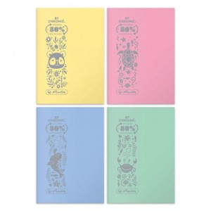 ZESZYT A5 32 KR ECO PP PASTEL COLORS FSC