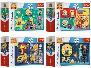 PUZZLE 54 MINI Z MINIONKAMI FAJNIE JEST !!