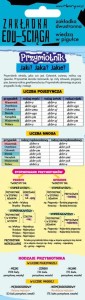 ZAKŁADKA EDU-ŚCIĄGA PRZYMIOTNIKI,ZAIMKI I LICZEBN.