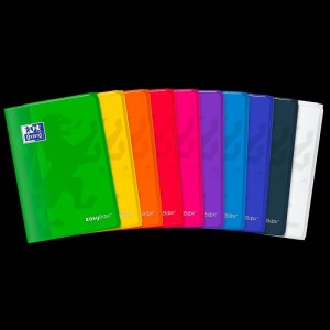 ZESZYT OXFORD EASYBOOK B5 60K.KRATKA MIX 8szt.
