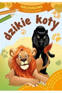 MALUSZKOWE MALOWANIE - DZIKIE KOTY