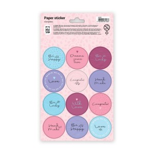 MESHU NAKLEJKI PAPIEROWE "CONGRATS"