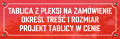 Tablica z pleksi dla szkoły lub urzędu na budynek (zewnętrzna) - WYBIERZ WYMIAR I SPRAWDŹ CENĘ.