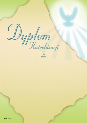 Dyplom katechizacji J019