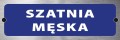 Tabliczka informacyjna na drzwi - SZATNIA MĘSKA