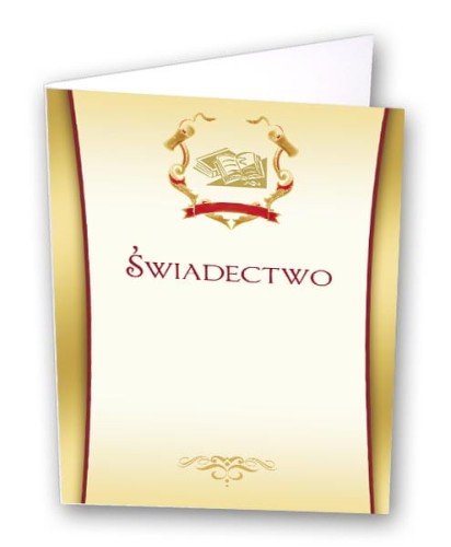 Teczka na świadectwo - JTS003