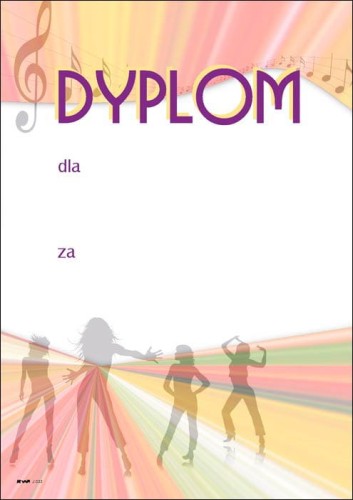 Dyplom konkursowy - J033