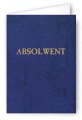 Absolwent - Okładka Quasi "złocona skóropodobna" z kartonu DB012 - kolor granatowy
