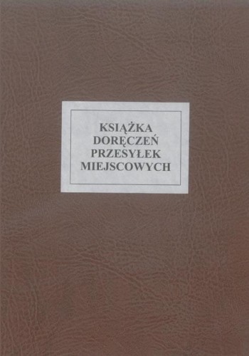 Księga doręczeń przesyłek miejscowych