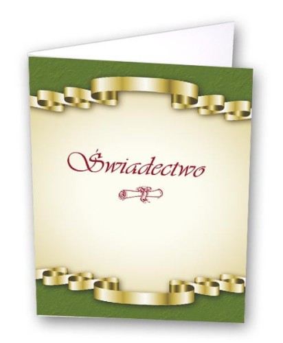 Teczka na świadectwo - JTS004