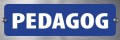 Tabliczka informacyjna na drzwi - PEDAGOG