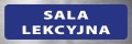 Tabliczka informacyjna na drzwi - SALA LEKCYJNA