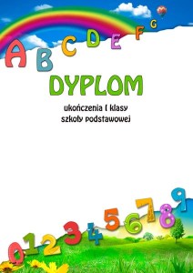 Dyplom Ukończenia I Klasy Szkoły Podstawowej J001 - eDyplom