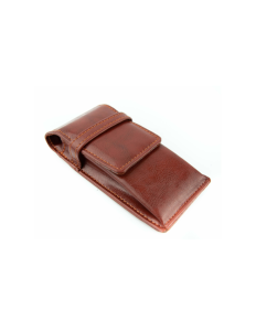 319  Etui 3-komorowe - koniak