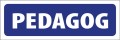 Tabliczka informacyjna na drzwi - PEDAGOG