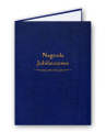 Okładka na dyplom, skóropodobna A4, złocona z napisem "Nagroda Jubileuszowa"