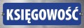 Tabliczka informacyjna na drzwi - KSIĘGOWOŚĆ
