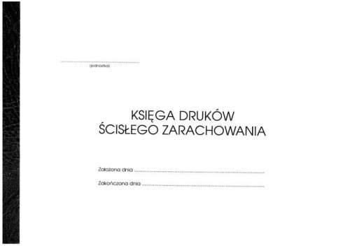 Księga druków ścisłego zarachowania