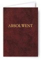 Absolwent - Okładka Quasi "złocona skóropodobna" z kartonu DB012 - kolor bordowy
