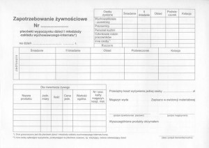 Zapotrzebowanie żywnościowe