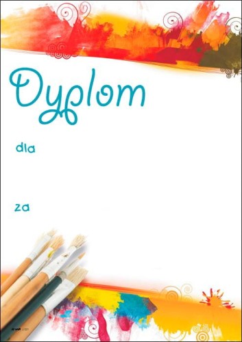 Dyplom konkursowy - J031