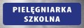 Tabliczka informacyjna na drzwi - PIELĘGNIARKA SZKOLNA