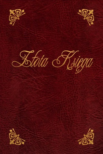 Złota księga - bordowa