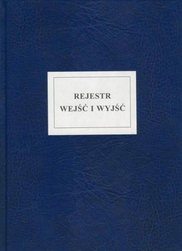 Rejestr wejść i wyjść