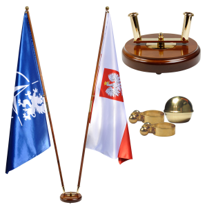 Stojak flagowy dwuramienny EXCLUSIVE
