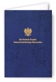 Akt Nadania Stopnia Awansu Zawodowego Nauczyciela - Okładka Quasi "złocona skóropodobna" z kartonu DB006 - kolor granatowy