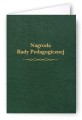 Nagroda Rady Pedagogicznej - Okładka Quasi "złocona skóropodobna" z kartonu DB011 - kolor zielony
