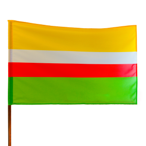 Flaga Województwa Lubuskiego bez Herbu - różne rozmiary